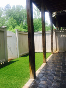 Artificial Turf Installation for Annapolis Townhouse